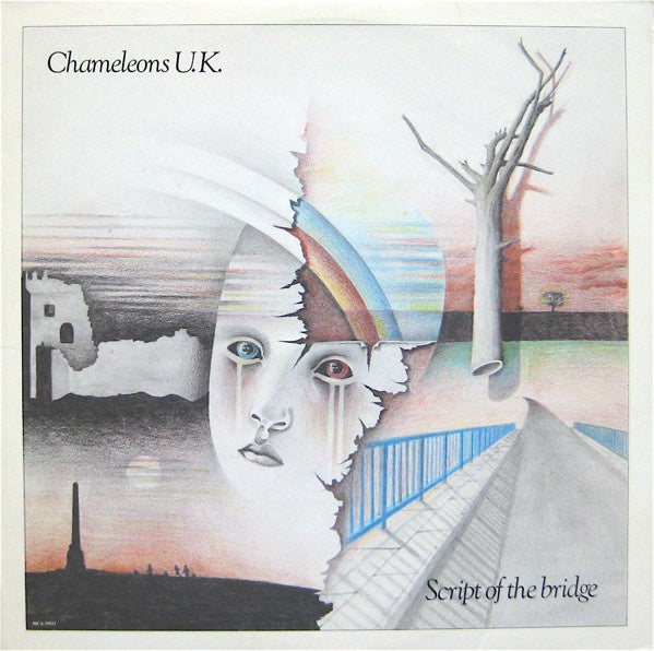 Chameleons U.K. – Script Of The Bridge - VG+ LP Record 1984 MCA USA Vinyl & Insert - New Wave / Pop Rock