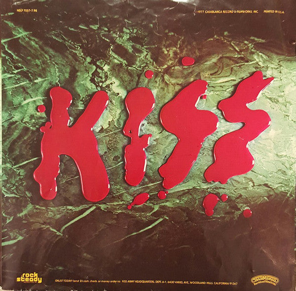Kiss - Love Gun - VG+ LP Record 1977 Casablanca USA Original Santa Maria Press Vinyl, Merch Form & Matching Inner Sleeve - Hard Rock / Heavy Metal - Shuga Records