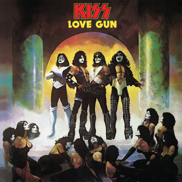 Kiss - Love Gun - VG+ LP Record 1977 Casablanca USA Original Santa Maria Press Vinyl, Merch Form & Matching Inner Sleeve - Hard Rock / Heavy Metal - Shuga Records