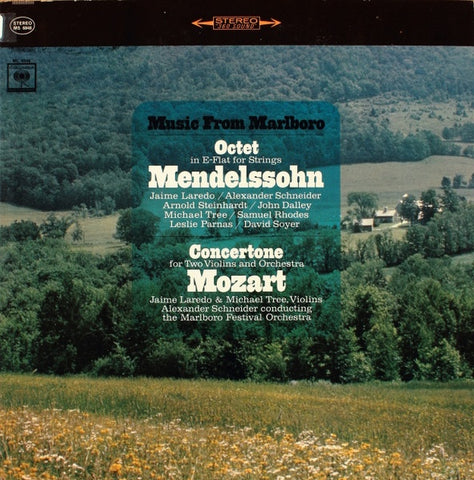 Rudolf Serkin / Alexander Schneider – Music From Marlboro, Marlboro Music Festival - New LP Record 1966 Columbia Masterworks USA Vinyl - Classical