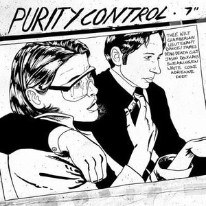 Various Artists - Purity Control 7" (X Files themed comp!) - New Vinyl Record 2015 What's For Breakfast? Records Comp, limited to 100 copies on White Vinyl (500 Total), hand numbered on the label! - Chicago IL Garage / Lo-FI