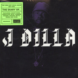 J Dilla - Jay Dee - The Diary - New Vinyl Record 2016 Pay Jay Record Store Day Limited Edition of 4000, w/ bous 7", Download + 12 Page Book - Rap / HipHop / GOAT