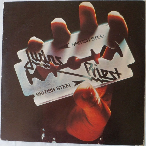 Judas Priest - British Steel - Mint- (VG cover) LP Record 1980 CBS UK Vinyl & Misprint Cover - Hard Rock / Heavy Metal - Shuga Records