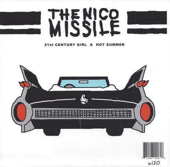 Wesley Who / The Nico Missile ‎– Split 7" - New Vinyl Record 2016 Quality Time Pressing on 'Random Color' Vinyl - Cleveland, OH Rock / Gutter Pop