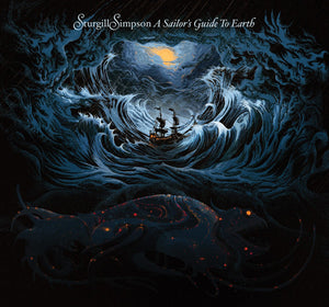 Sturgill Simpson - A Sailor's Guide to Earth - New LP Record 2016 Atlantic Europe 180 Gram Vinyl & CD - Country
