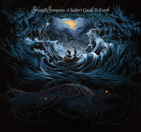 Sturgill Simpson - A Sailor's Guide to Earth - New LP Record 2016 Atlantic Europe 180 Gram Vinyl & CD - Country