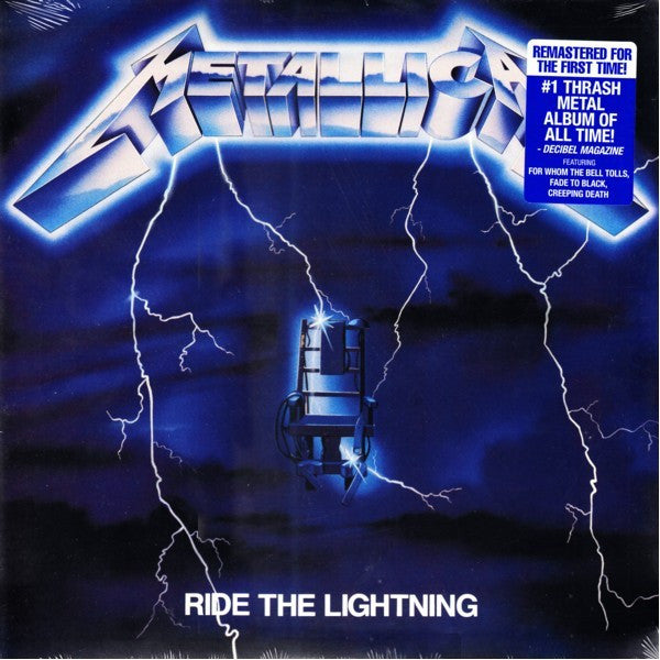 Metallica - Ride the Lightning (1984) - New LP Record 2016 Blackened Recordings USA Vinyl - Speed Metal / Thrash