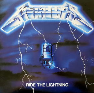 Metallica - Ride the Lightning (1984) - Mint- LP Record 2016 Blackened Recordings USA Vinyl, Insert & Download - Speed Metal / Thrash