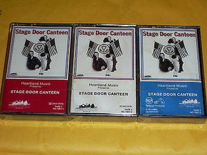 Various ‎– Stage Door Canteen - Used 3x Cassette Compilation 1987 Heartland Tape - Jazz