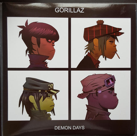 Gorillaz - Demon Days (2005) - New 2 Lp Record 2017 Europe Import Black Marble Vinyl - Pop / Trip Hop / Hip Hop