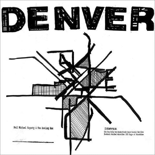 Neil Michael Hagerty & The Howling Hex - Denver - New Vinyl Record 2016 Drag City USA Limited Edition Hand-Drawn Cover LP + Download - Indie / Folk Rock