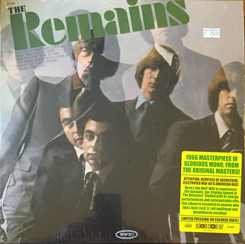 The Remains ‎– The Remains (1966) - New LP Record Store Day 2016 Epic/Sundazed USA White  Vinyl - Garage Rock