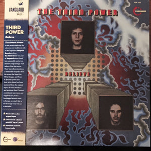 The Third Power ‎– Believe - New Lp Record Store Day 2016 Vanguard RSD USA  Red Vinyl & Download - Psychedelic Rock