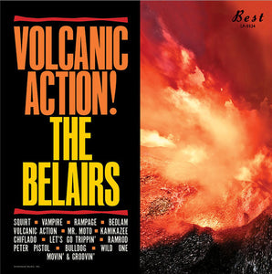 The Belairs - Volcanic Action! - New Vinyl Record 2016 Sundazed Record Store Day Pressing, Limited to 1000 - Surf / Rock
