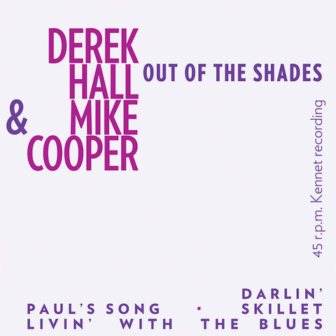 Derek Hall & Mike Cooper - Out of the Shades - New Vinyl Record 2016 Paradise of Bachelors Record Store Day 7", Limited to 750 Copies - Folk / Experimental