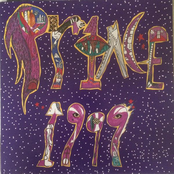 Prince - 1999 - VG- (lower grade) 2 LP Record 1982 Warner USA Original Vinyl & Inners - Synth-pop / Minneapolis Sound / Funk - Shuga Records