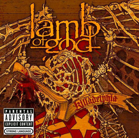 Lamb of God - Killadelphia - New Vinyl Record 2008 w/ Download - Metal / Thrash
