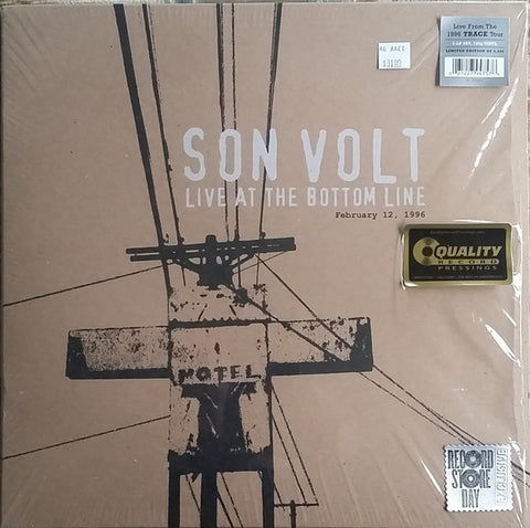 Son Volt ‎– Live At The Bottom Line (February 12, 1996) - New Vinyl 2 Lp Record 2016 USA Record Store Day 180gram Pressing - Rock