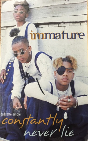 Immature – Constantly / Never Lie - Used Cassette Single 1994 MCA Tape - R&B / Swing