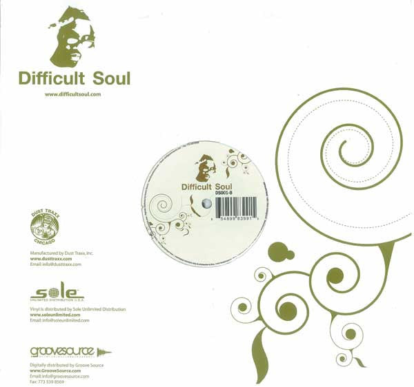 Glenn Underground – Mental Fusion - New 12" Single 2006 Difficult Soul USA Vinyl - Chicago House / Deep House