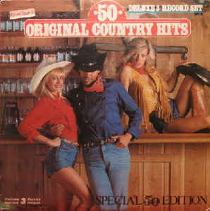 Various - 50 Original Country Hits - VG+ 1981 Stereo 3 Lp Set USA - Country