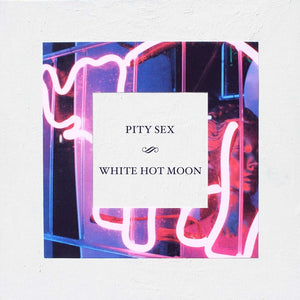 Pity Sex - White Hot Moon - Mint- LP Record 2016 Run for Cover USA Electric Blue w/White Splatter Vinyl - Indie Rock / Emo / Lo-Fi - Shuga Records