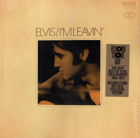 Elvis Presley - I'm Leavin' - New Vinyl Record 2016 RCA Record Store Day Exclusive, Limited to 5000 - Folk/Country