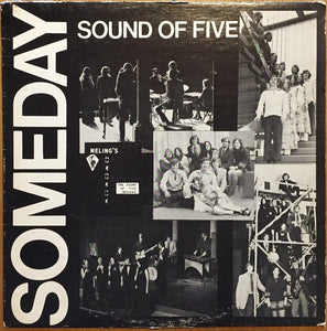 Sound Of Five – Someday - VG+ LP Record 1972 Wingham USA Private Press Vinyl - Folk