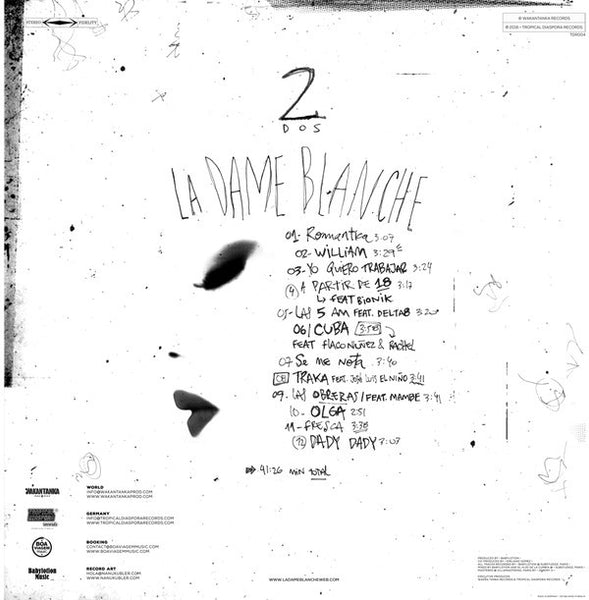 La Dame Blanche ‎– 2 - New Lp Record 2016 Tropical Diaspora German Import Vinyl - Afro-Cuban / Cumbia / Jazz / Hip Hop - Shuga Records