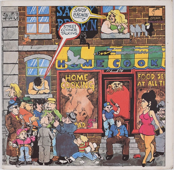 Savoy Brown – Street Corner Talking - Mint- LP Record 1971 Parrot USA Vinyl - Hard Rock / Blues Rock