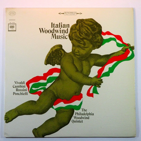 Philadelphia Woodwind Quintet – Italian Woodwind Music - New LP Record 1966 Columbia Masterworks USA Vinyl - Classical