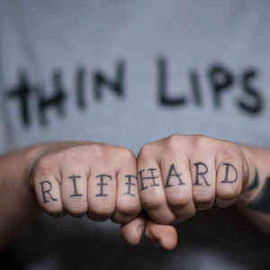 Thin Lips - Riff Hard - New Vinyl Record 2016 Lame-O Records LP + Download - Indie / Rock