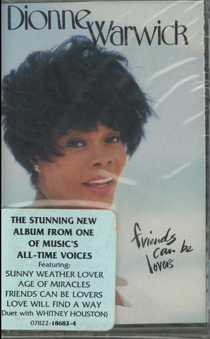 Dionne Warwick – Friends Can Be Lovers - Used Cassette Arista 1993 USA - Funk / Soul