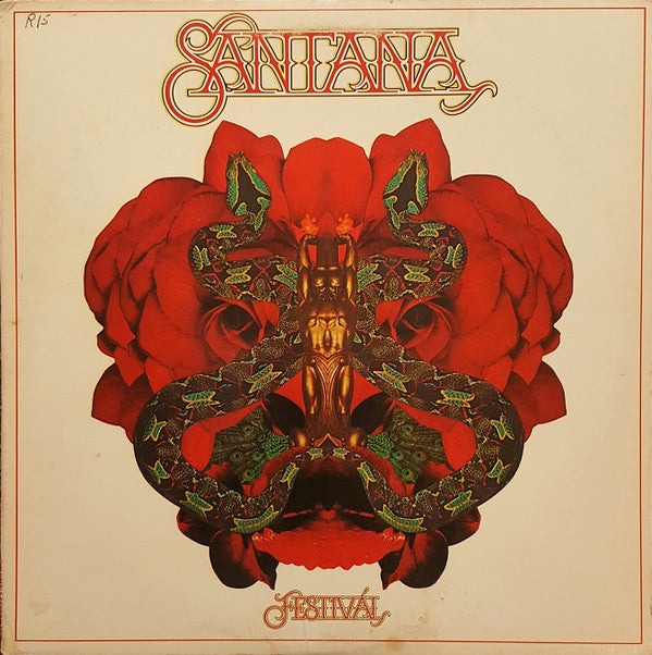 Santana ‎– Festival - VG LP Record 1976 Columbia USA Vinyl - Rock / Fusion / Psychedelic