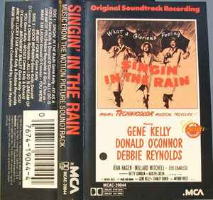 The MGM Studio Orchestra ‎– Singin' In The Rain (Original Soundtrack Recording) - Used Cassette 1985 MCA Tape - Soundtrack / Music