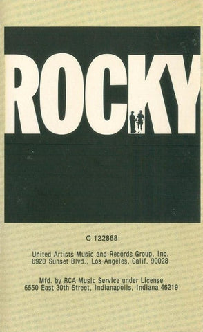 Bill Conti – Rocky - Original Motion Picture Score - Used Cassette 1976 United Artists Tape - Soundtrack