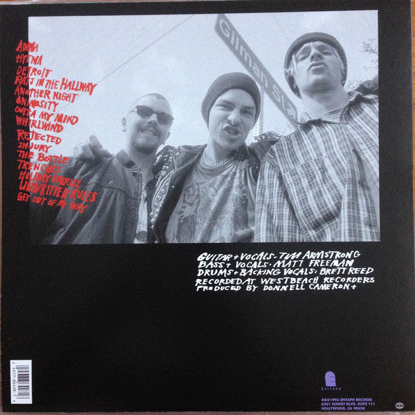 Rancid ‎– Rancid (1993) - New LP Record 2022 Epitaph Europe