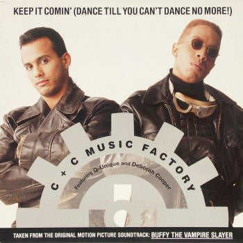 C&C Music Factory Featuring Q-Unique & Deborah Cooper ‎– Keep It Comin' (Dance Till You Can't Dance No More!) - VG+ 12" Single Record 1992 USA Vinyl - House