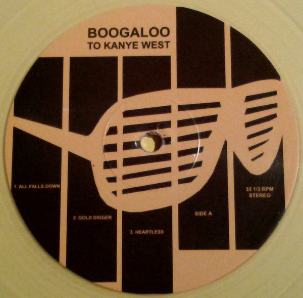 Kanye West - Boogaloo To Kanye West - New EP Record 2016 Italy Clear Vinyl - Hip Hop / Jazz / Latin - Shuga Records