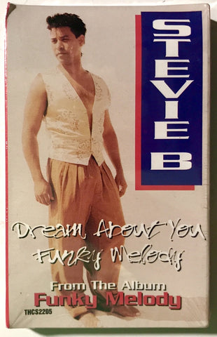 Stevie B – Dream About You / Funky Melody - Used Cassette Single Thump 1995 USA - Synth-Pop