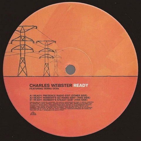 Charles Webster Featuring Terra Deva – Ready - New 12" Single Record 2002 Peacefrog UK Vinyl - Deep House / Downtempo / Soul