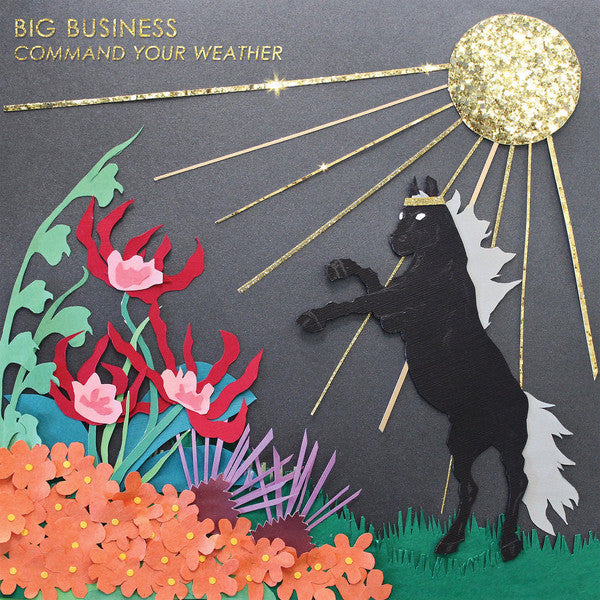 Big Business - Command Your Weather - Mint- LP Record 2016 Joyful Noise Gold Vinyl - Sludge Metal / Stoner Rock / Heavy Metal - Shuga Records