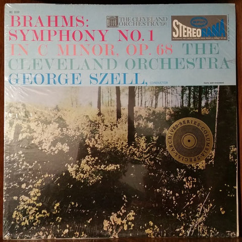 Brahms : The Cleveland Orchestra, George Szell – Symphony No. 1 In C Minor, Op. 68 - New LP Record 1960s Epic USA Stereo Vinyl - Classical