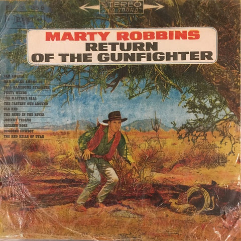 Marty Robbins – The Return Of The Gunfighter - VG+ LP Record 1967 First Record Taiwan Vinyl - Country