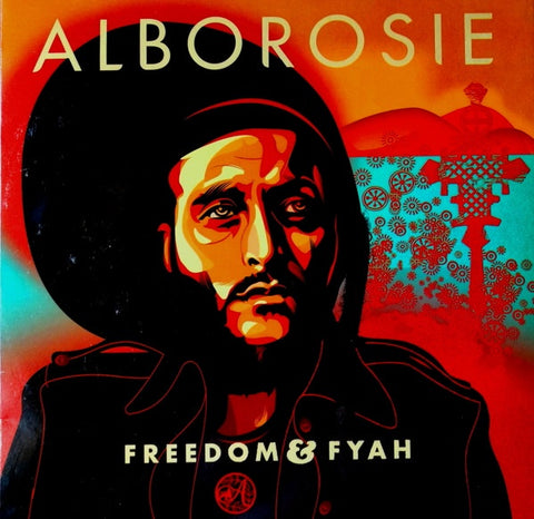 Alborosie – Freedom & Fyah - Mint- LP Record 2016 Greensleeves Shengen Plum UK Vinyl - Reggae / Dancehall
