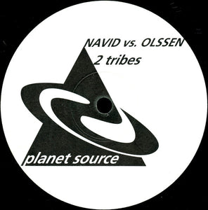 Navid vs. Olssen – 2 Tribes - New Sealed 12" Single Record 1996 Planet Source Germany Vinyl - Techno / Acid