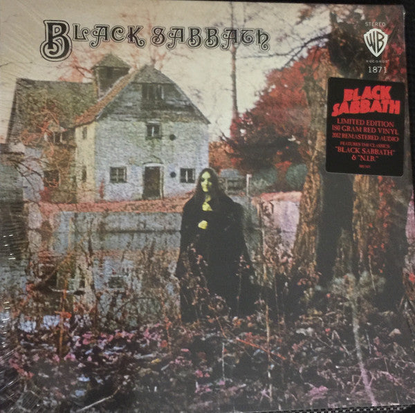 Black Sabbath - Black Sabbath (1970) - New LP Record 2016 Warner USA 180 gram Opaque Red Vinyl - Metal / Proto-Doom / Praise Iommi.