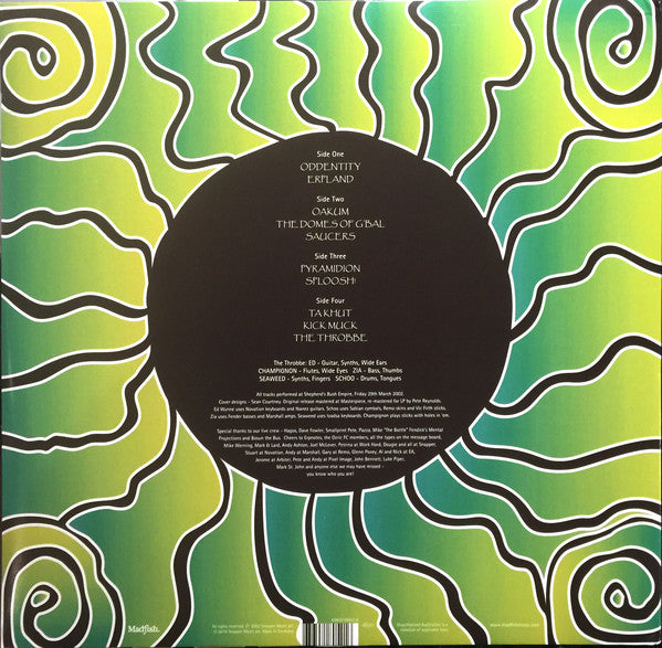 Ozric Tentacles ‎– At The Pongmasters Ball (2002) - New 2 Lp Record 2016 Madfish German Import 180 gram Vinyl - Space Rock / Psychedelic Rock / Ambient / Dub - Shuga Records