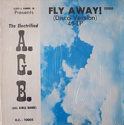 The Electrified A.G.B. (All Girls Band) – Fly Away! (Disco Version) - New 12" Single Record Store Day 2022 UK Import Prime Direct Vinyl - Disco