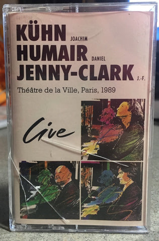 Joachim Kühn / Daniel Humair / J.-F. Jenny-Clark – Live 1989, Théâtre De La Ville, Paris - Used Cassette CMP 1990 Germany - Jazz